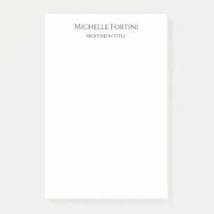 Eenvoudig minimalistisch laagje legant post-it® notes