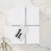 Eenvoudig minimalistisch Label voor het schommelen Cadeaulabel (Met Touw)