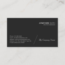 Eenvoudig Minimalistisch, luxe, Premium, zwart