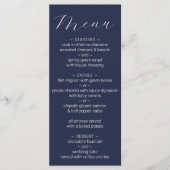 Eenvoudig minimalistisch marineverkeer menu (Voorkant)