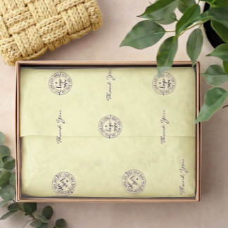 Eenvoudig Minimalistisch Modern Crème kleur Tissuepapier