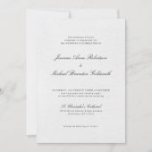 Eenvoudig minimalistisch modern Eucalyptus Olive W Kaart (Voorkant)