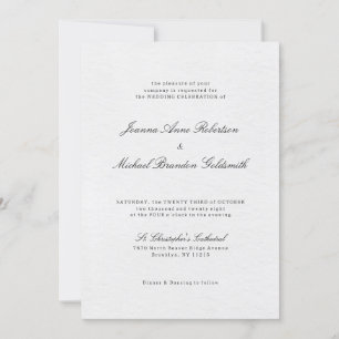 Eenvoudig minimalistisch modern Eucalyptus Olive W Kaart