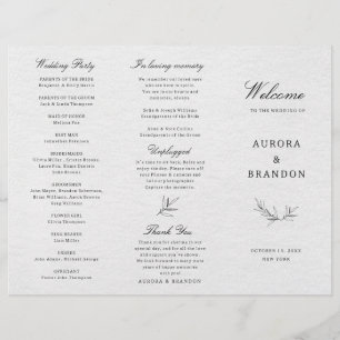 Eenvoudig minimalistisch modern Eucalyptus Wedding