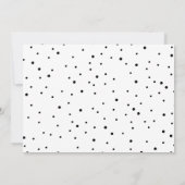 Eenvoudig minimalistisch modern, handgeschreven Ba Kaart (Achterkant)