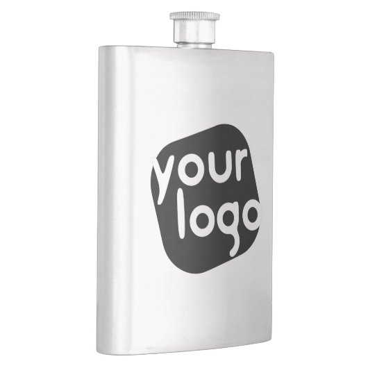 Eenvoudig minimalistisch modern merk Voeg uw Logo  Flacon (Rechts)