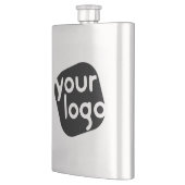 Eenvoudig minimalistisch modern merk Voeg uw Logo  Flacon (Links)