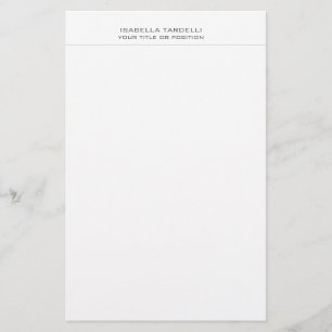 Eenvoudig Minimalistisch Modern Professioneel Briefpapier