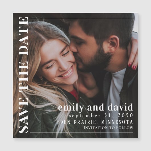 Eenvoudig minimalistisch modern sparen de Magnetis (Voorkant)