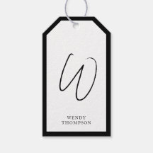 Eenvoudig minimalistisch modern zwart-wit zwart-wi