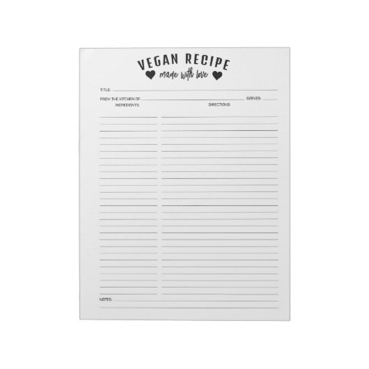 Eenvoudig minimalistisch Notitieblok van het veger (Linkerzijde)