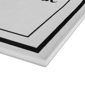 Eenvoudig minimalistisch ontwerp snijplank (Hoek)