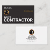 Eenvoudig minimalistisch overzicht van functieleid visitekaartje (Voorkant / Achterkant)