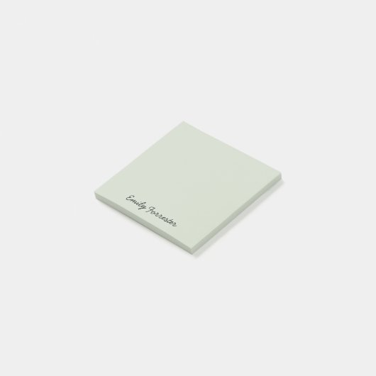 Eenvoudig minimalistisch post-it® notes (Schuin)