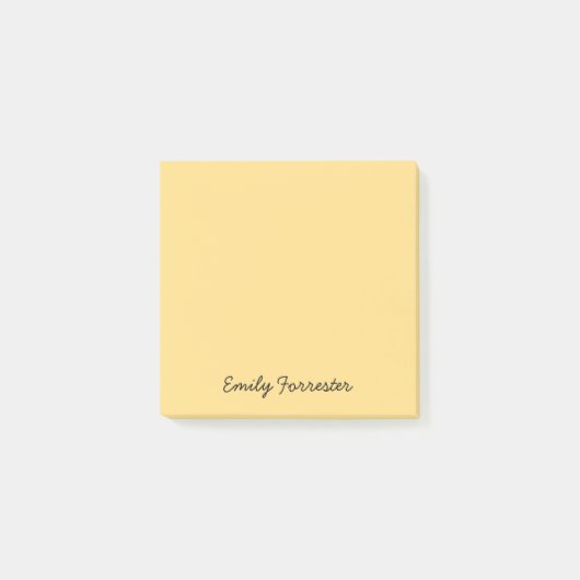 Eenvoudig minimalistisch post-it® notes (Voorkant)
