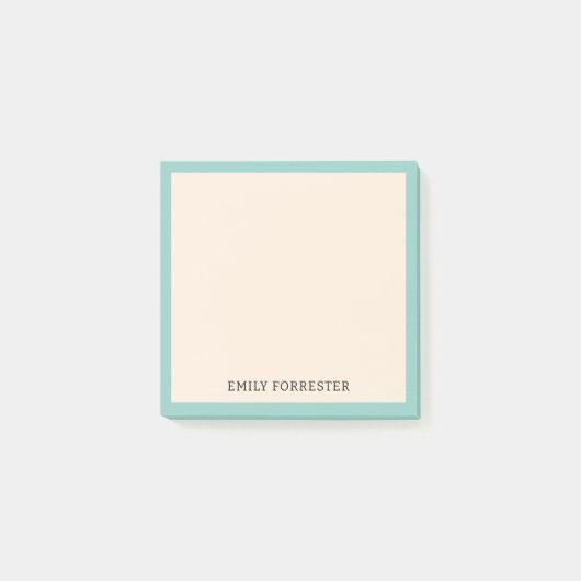 Eenvoudig minimalistisch post-it® notes (Voorkant)