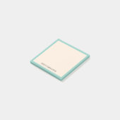 Eenvoudig minimalistisch post-it® notes (Schuin)