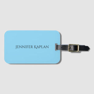 Eenvoudig Minimalistisch Professioneel Modern Bagagelabel