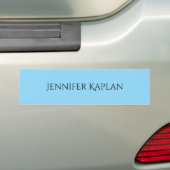 Eenvoudig Minimalistisch Professioneel Modern Bumpersticker (Op auto)