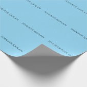 Eenvoudig Minimalistisch Professioneel Modern Cadeaupapier (Hoek)