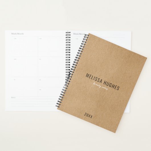 Eenvoudig minimalistisch ritueel script planner (Display)