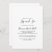 Eenvoudig minimalistisch scherm en zie