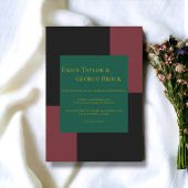 Eenvoudig minimalistisch script stijlvolle moderne kaart