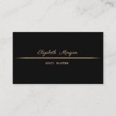 Eenvoudig minimalistisch, stijlvol, elegant visitekaartje (Voorkant)