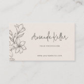 Eenvoudig minimalistisch visitekaartje (Voorkant)