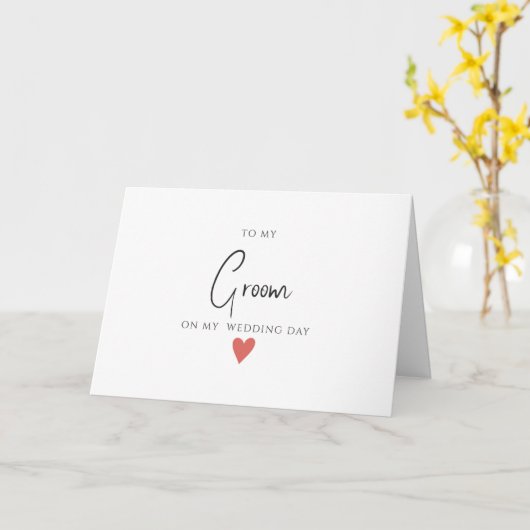 Eenvoudig minimalistisch voor bruine Kaart (Gele Bloem)