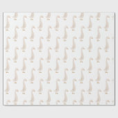 Eenvoudig minimalistisch voor snelle Waterverf Cadeaupapier (Vlak)