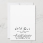 Eenvoudig minimalistisch Vrijgezellenfeest Kaart (Voorkant)