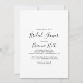 Eenvoudig minimalistisch Vrijgezellenfeest Kaart (Voorkant)