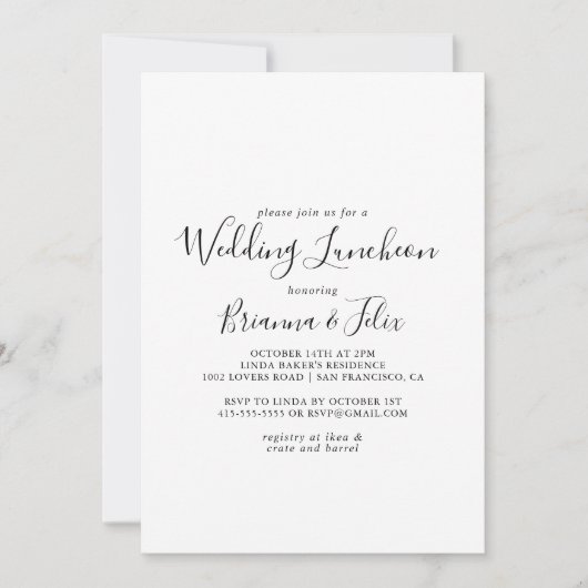 Eenvoudig minimalistisch Vrijgezellenfeest voor we Kaart (Voorkant)