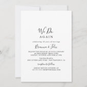 Eenvoudig minimalistisch: we stemmen opnieuw over  kaart (Voorkant)