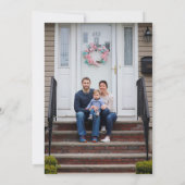 Eenvoudig Minimalistisch We Zijn Verhuisd Modern F Aankondiging (Achterkant)