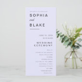 Eenvoudig minimalistisch weddenschap tussen lavena (Staand voorkant)