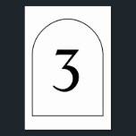 Eenvoudig minimalistisch weddenschapsnummer kaart<br><div class="desc">© Gorjo Design. Gemaakt voor je via het Zazzle platform. // Hulp nodig bij het aanpassen van uw ontwerp? Heb je andere ideeën? Je kunt me direct aanraken (Zoe).</div>