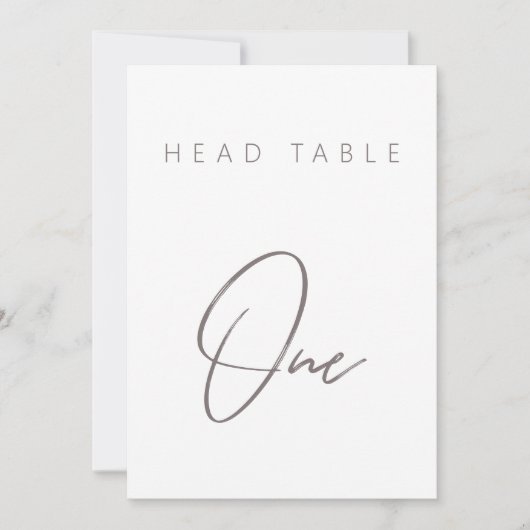 Eenvoudig minimalistisch weddenschapsnummer voor k (Voorkant)