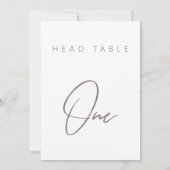 Eenvoudig minimalistisch weddenschapsnummer voor k (Achterkant)