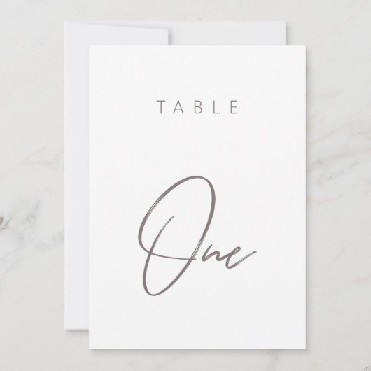 Eenvoudig minimalistisch weddenschapsnummer voor k (Achterkant)