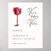 Eenvoudig minimalistisch welkomstteken voor Vrijge Poster (Voorkant)