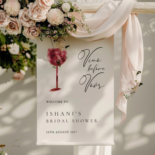 Eenvoudig minimalistisch welkomstteken voor Vrijge Poster