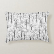 Eenvoudig minimalistisch winterpatroon