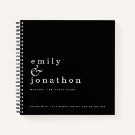 Eenvoudig Minimalistisch Witte Berichten Boek van 