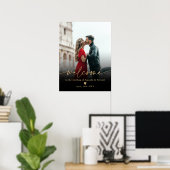 Eenvoudig minimalistisch, zwart gouden foto's, wel poster (Thuiskantoor)