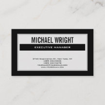 Eenvoudig minimalistisch zwart grijs modern