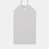 Eenvoudig minimalistische bruiloft Dank u ID523 Cadeaulabel (Achterkant)