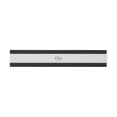 Eenvoudig minimalistische bruiloft zwarte ID523 Uitnodigingen Wikkel (Vlak)