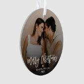 Eenvoudig minimalistische koewefoto voor prettige  ornament (voorkant)